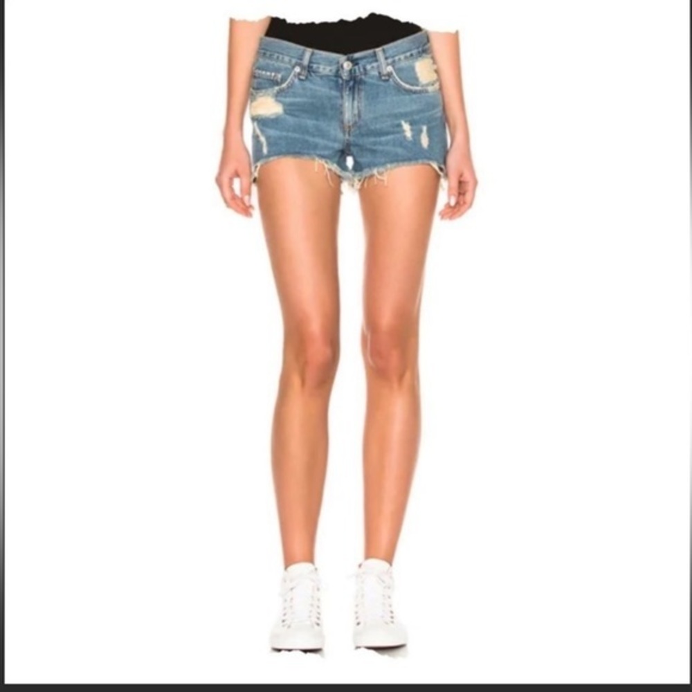 Rag & Bone women’s modele Cut Off distressed Winnie Denim Shorts size 29